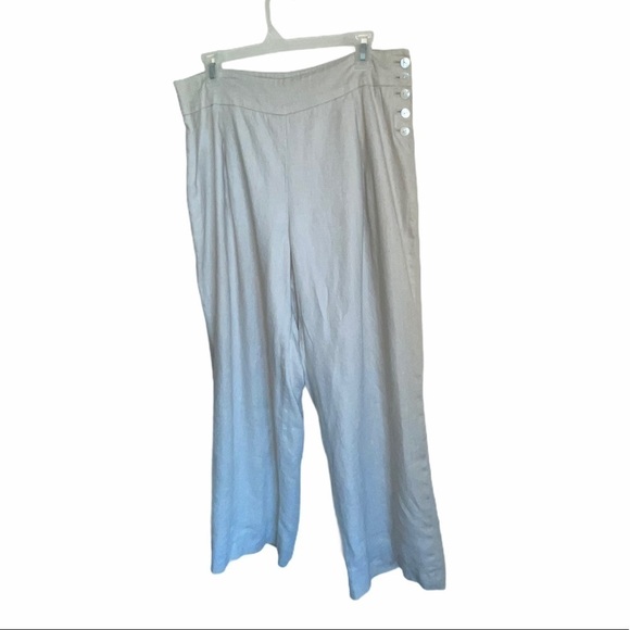 Jones New York Signature Linen Pants - Picture 5 of 11